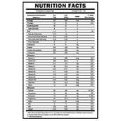 supplementfact - Scitron Supreme Mass Gainer, 6.6 lb Vanilla