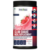 1 - Simply Nutra Slim Shake Meal Replacement, 0.660 kg Strawberry