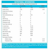 supplement - HealthXP Premium Series Energy BCAA, 1.1 lb Green Apple