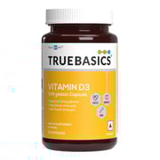 2 - TrueBasics Vitamin D3 600iu,  50 capsules  Unflavoured 