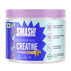 3 - Smash Micronised Creatine Monohydrate, Citrus Surge 0.265 lb