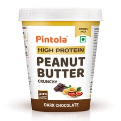 1 - Pintola High Protein Peanut Butter, 0.510 kg Dark Chocolate Crunchy