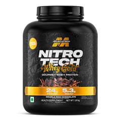 1 - MuscleTech Nitrotech Whey Gold, 3.99 lb Double Rich Chocolate