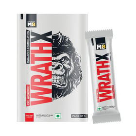 MuscleBlaze Pre Workout WrathX, 0.19 lb Fruit Fury