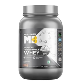 MuscleBlaze Biozyme Performance Whey,  2.2 lb  Chocolate Hazelnut  Performance Whey 