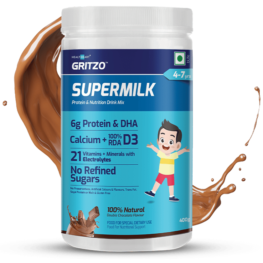 Supermilk Supermilk Overall Growth 4-7 Yrs Kids Nutrition Drink Mix