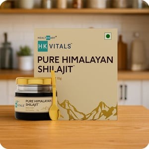 HK Vitals Pure Himalayan Shilajit Resin,  15 g 
