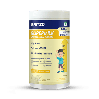 Supermilk Growth+(Formerly Height+) Unsweetened