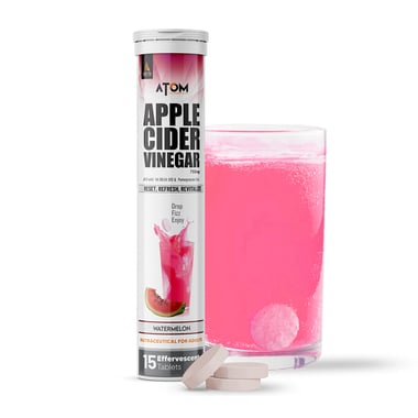 AS-IT-IS Nutrition Apple Cider Vinegar Effervescent- 15 tablet(s) Watermelon