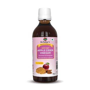 Dr. Patkar's Apple Cider Vinegar- 0.2 L Cinnamon & Fenugreek
