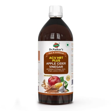 Dr. Patkar's Apple Cider Vinegar (ACV HRT PLUS)- 500 ml Raw & Unfiltered