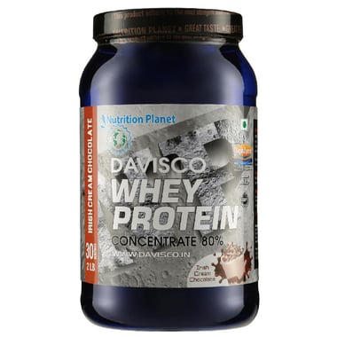 Nutrition Planet Davisco Whey Protein with Added DigeZyme, 2 lb Irish Cream Chocolate