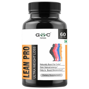 GHC Weight Loss Natural Fat Burner Supplement, 60 capsules Unflavoured