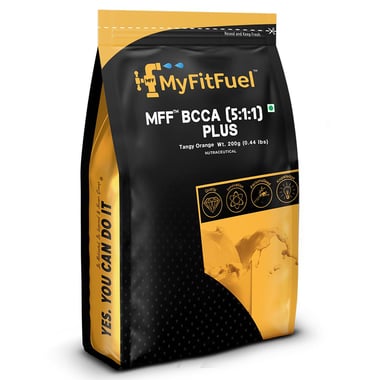 MyFitFuel BCAA 5:1:1 Plus,  0.44 lb  24 Servings  Tangy Orange 
