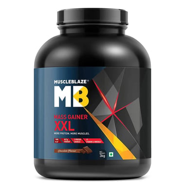 MuscleBlaze Mass Gainer XXL OP, 4.4 lb Chocolate