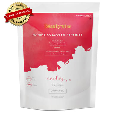 Beautywise Marine Collagen Peptides, 0.240 kg Cranberry