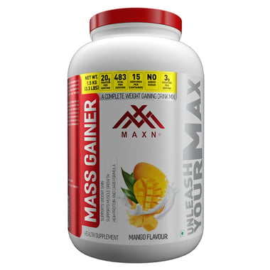 Maxn Mass Gainer, 3.3 lb Mango