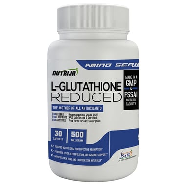 NutriJa L Glutathione,  Unflavoured  30 capsules 