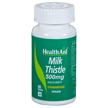 HealthAid Milk Thistle 500mg,  60 tablet(s) 