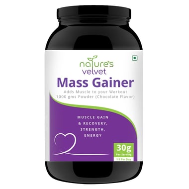 Natures Velvet Mass Gainer, 2.2 lb Chocolate