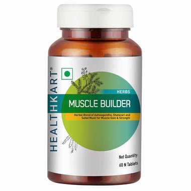 HealthKart Muscle Builder OP, 60 tablet(s)
