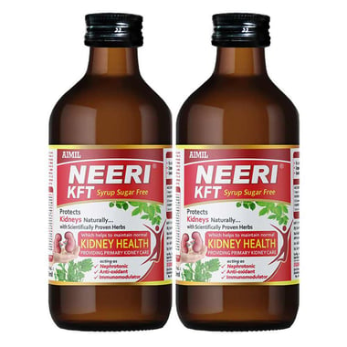 Aimil Neeri KFT Sugar Free Syrup (Pack of 2), 200 ml