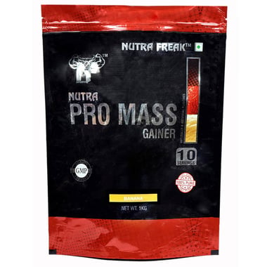 Nutra Freak Pro Mass Gainer, 2.2 lb Banana