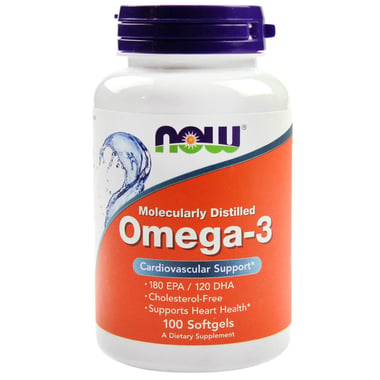 Now Omega-3,  100 softgels 