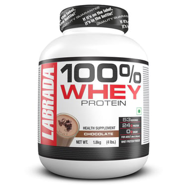 Labrada 100% Whey Protein, 4 lb Chocolate