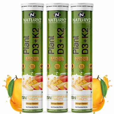 Naturyz Plant D3+K2, 45 tablet(s) Mango
