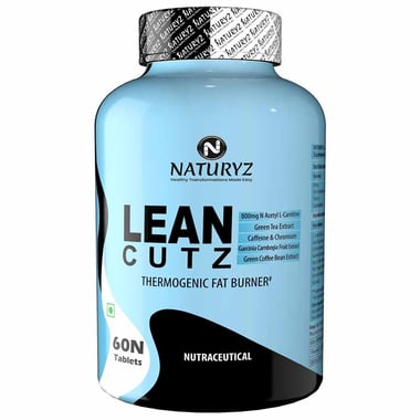 Naturyz Lean Cutz Thermogenic Fat Burner,  60 tablet(s)  Unflavoured 