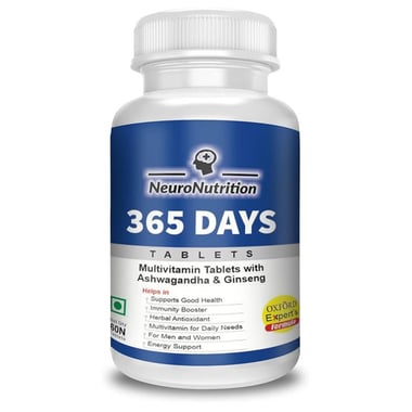 NeuroNutrition 365 Days,  60 tablet(s)  Unflavoured 