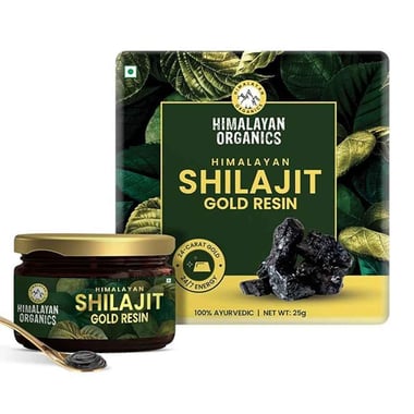 Himalayan Organics Himalayan Shilajit Gold Resin, 25 g
