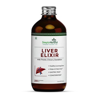 Simply Herbal Liver Elixir, 200 ml