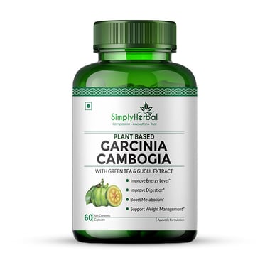 Simply Herbal Garcinia Cambogia Extract, 60 capsules