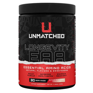 Unmatched Longevity EAA, Strawberry Colada 0.74 lb 30 Servings