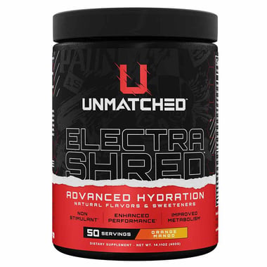 Unmatched Electra Shred Advanced Hydration, 0.88 lb Orange Mango