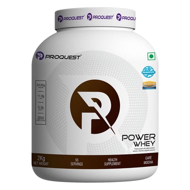 Proquest Power Whey Protein,  4.4 lb  Cafe Mocha 