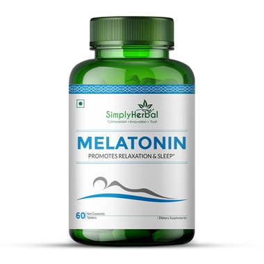Simply Herbal Melatonin, 90 tablet(s) Unflavoured