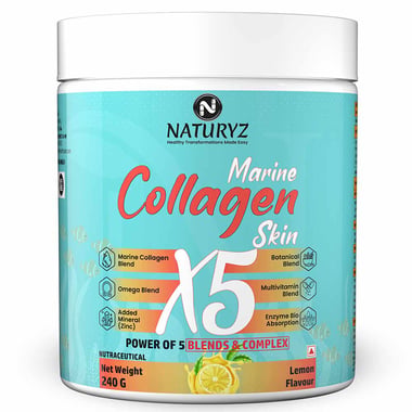 Naturyz Marine Collagen Skin X5,  240 g  Lemon 