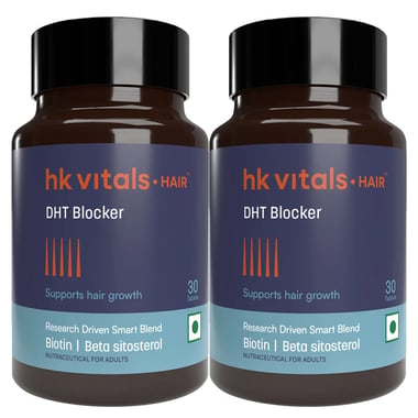 HealthKart HK Vitals DHT Blocker with Biotin 30 Tabs - Pack Of 2