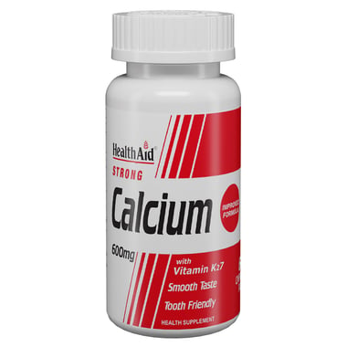 HealthAid Strong Calcium (600 mg), 60 chewable tablet(s) Unflavoured