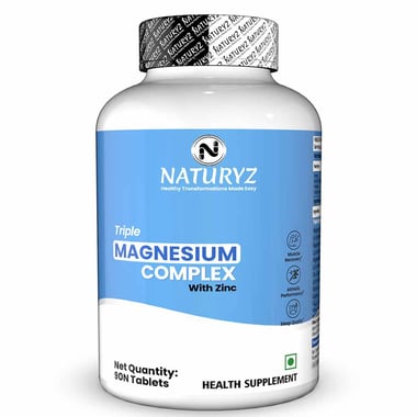 Naturyz Triple Magnesium Complex with Zinc,  Unflavoured  90 tablet(s) 