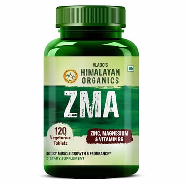 Vlado's Himalayan Organics ZMA, 120 tablet(s) Unflavoured