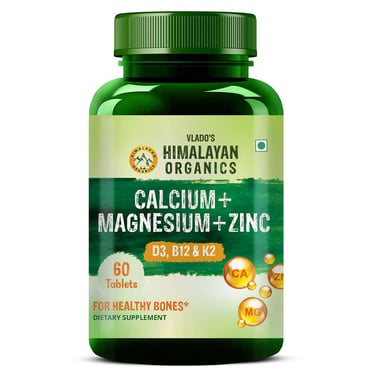 Vlado's Himalayan Organics Calcium+Magnesium+Zinc, 60 tablet(s) Unflavoured