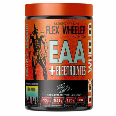 Flex Wheeler Nutrition EAA with Electrolytes,  Fruit Punch  0.93 lb  30 Servings 