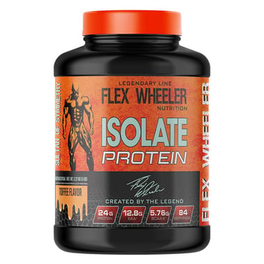 Flex Wheeler Nutrition Isolate Protein, 5 lb Toffee