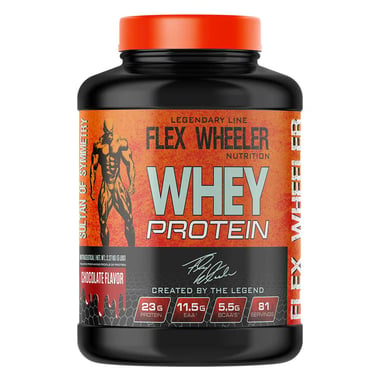 Flex Wheeler Nutrition Whey Protein, 5 lb Chocolate