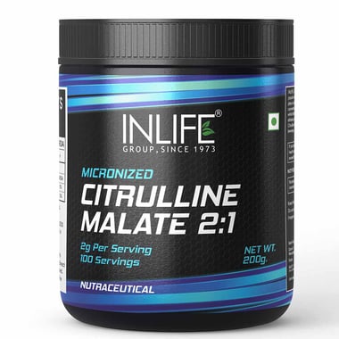 INLIFE Micronized Citrulline Malate 2:1,  0.44 lb  Unflavoured 