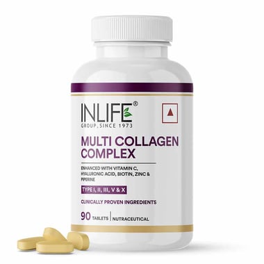 INLIFE Multi Collagen Complex, 90 tablet(s) Unflavoured